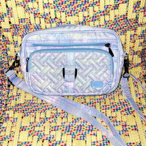 Lugz Bags Lug Carousel Crossbodyshoulder Bag In Mystic Sea Glass